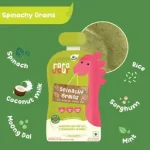Spinachy Grains Puree